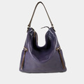 Melanie真皮單肩包 – 皇家紫色