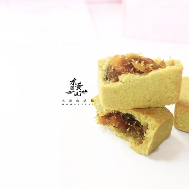 抹茶鳳梨酥(10入)-【木黃山烘焙坊】