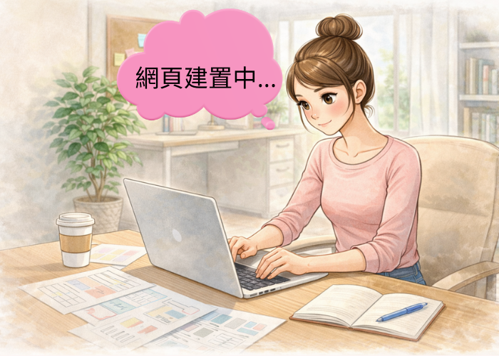 網頁建置中