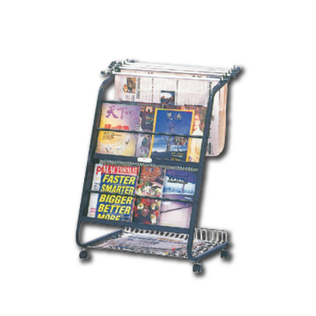 烤漆書報雜誌架 SR-02M