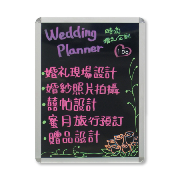 螢光筆手寫板（大 單面）(640*850mm) PW-64B