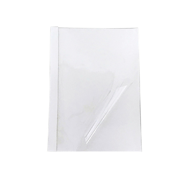 【事務耗材】膠裝封套 14mm 60入/盒 白色