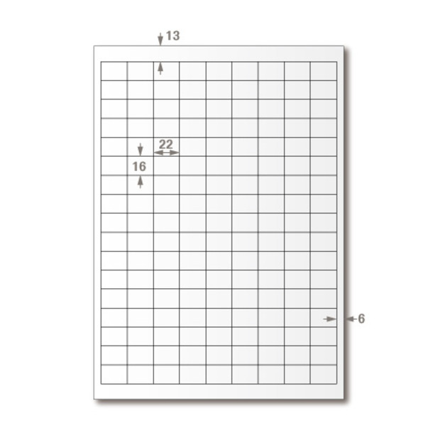 【龍德】三用電腦標籤貼紙 153格 LD-871 105張(盒)