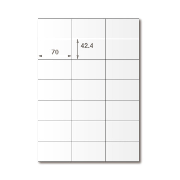 【龍德】三用電腦標籤貼紙 21格 LD-836 105張 (盒)