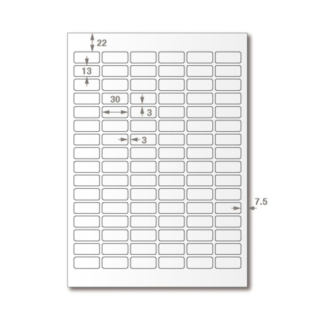 【龍德】三用電腦標籤貼紙 96格 LD-8116 1000張(箱)