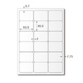 【龍德】三用電腦標籤貼紙 18格 LD-813 105張 (盒)