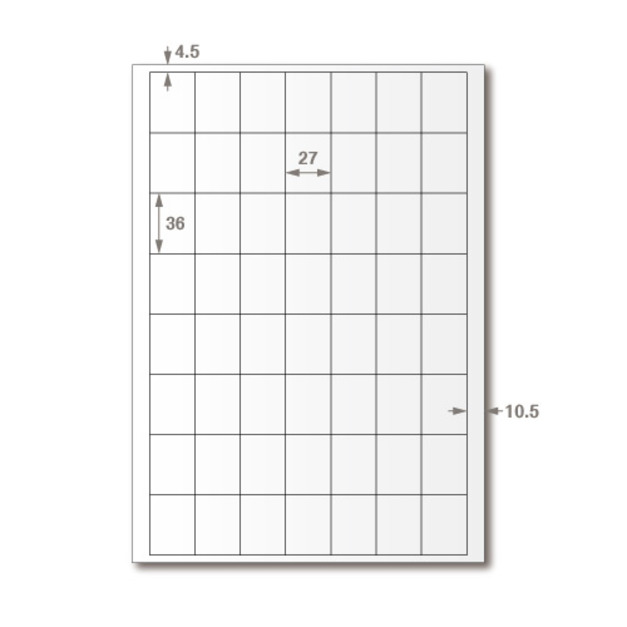 【龍德】三用電腦標籤貼紙 56格 LD-877 105張(盒)