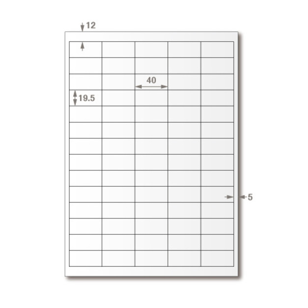 【龍德】三用電腦標籤貼紙 70格 LD-878 1000張(箱)