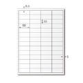 【龍德】三用電腦標籤貼紙 56格 LD-824 1000張(箱)