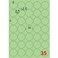 【龍德】三用電腦標籤貼紙 35格 LD-823 105張 (盒)_2