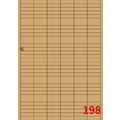 【龍德】三用電腦標籤貼紙 198格 LD-825 105張 (盒)_1