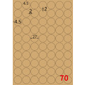 【龍德】三用電腦標籤貼紙 70格 LD-822 1000張(箱)_5