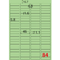 【龍德】三用電腦標籤貼紙 84格 LD-827 105張 (盒)_4