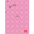 【龍德】三用電腦標籤貼紙 35格 LD-823 1000張 (箱)_2