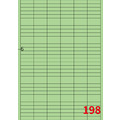 【龍德】三用電腦標籤貼紙 198格 LD-825 105張 (盒)_4