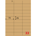 【龍德】三用電腦標籤貼紙 33格 LD-835 1000張(箱)_5