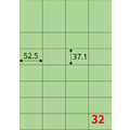 【龍德】三用電腦標籤貼紙 32格 LD-846 105張 (盒)_4