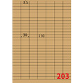 【龍德】三用電腦標籤貼紙 203格 LD-850 105張 (盒)_1