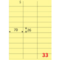 【龍德】三用電腦標籤貼紙 33格 LD-835 105張 (盒)_3