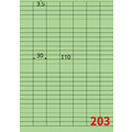 【龍德】三用電腦標籤貼紙 203格 LD-850 1000張(箱)_2