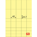 【龍德】三用電腦標籤貼紙 60格 LD-839 105張 (盒)_3