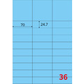 【龍德】三用電腦標籤貼紙 36格 LD-830 105張 (盒)_5