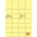 【龍德】三用電腦標籤貼紙 32格 LD-846 1000張(箱)_3