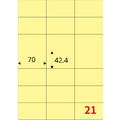 【龍德】三用電腦標籤貼紙 21格 LD-836 1000張(箱)_3