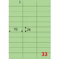 【龍德】三用電腦標籤貼紙 33格 LD-835 105張 (盒)_4