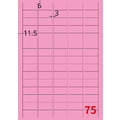【龍德】三用電腦標籤貼紙 75格 LD-882 105張(盒)_4