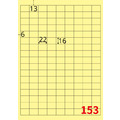 【龍德】三用電腦標籤貼紙 153格 LD-871 1000張(箱)_3