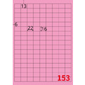 【龍德】三用電腦標籤貼紙 153格 LD-871 1000張(箱)_2