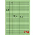 【龍德】三用電腦標籤貼紙 224格 LD-872 1000張(箱)_4