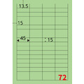 【龍德】三用電腦標籤貼紙 72格 LD-8112 105張(盒)_4