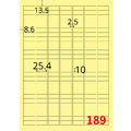 【龍德】三用電腦標籤貼紙 189格 LD-8102 1000張(箱)_3