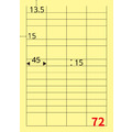 【龍德】三用電腦標籤貼紙 72格 LD-8112 1000張(箱)_3
