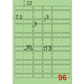 【龍德】三用電腦標籤貼紙 96格 LD-8116 105張(盒)_4