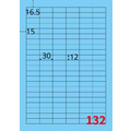【龍德】三用電腦標籤貼紙 132格 LD-893 105張(盒)_1