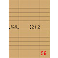【龍德】三用電腦標籤貼紙 56格 LD-892 1000張(箱)_1