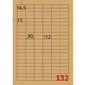 【龍德】三用電腦標籤貼紙 132格 LD-893 1000張(箱)_1