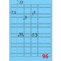 【龍德】三用電腦標籤貼紙 96格 LD-8116 1000張(箱)_1