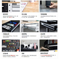 【150cm】天鋼多功能抽屜桌｜掛板上架燈具 WET-5102W5｜白色_3