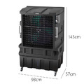 獅皇 24吋水冷扇 AS25B 微型冷氣 大風扇 水冷機 移動空調_1