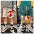 美式字母鬆緊棉褲 2色_5