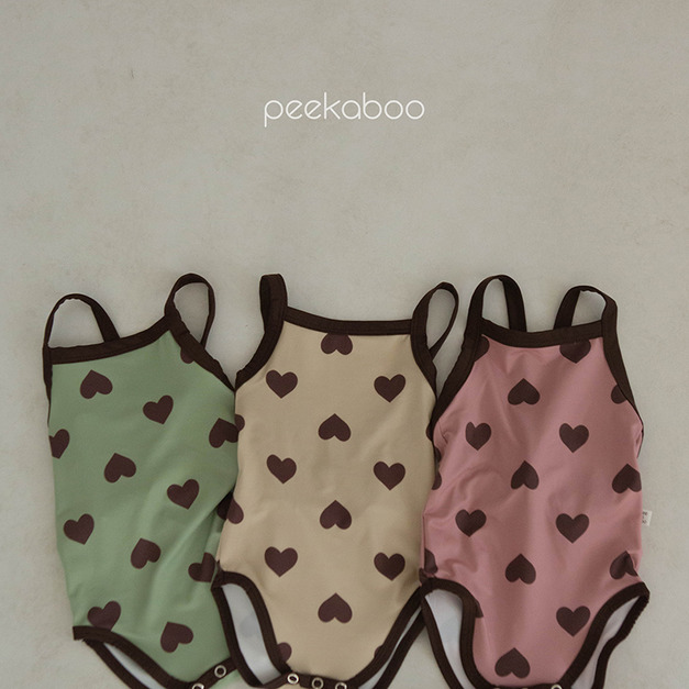 Peekaboo 夏季系列- Choco 經典可愛愛冰淇淋綁帶寶寶泳衣裝  3色