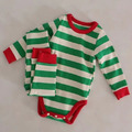 聖誕條紋系兩件式套裝_1