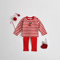 聖誕條紋拉絨套裝（麋鹿 / 聖誕老人）_2