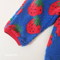 🍓 hug bebe｜草莓絨絨保暖褲 Strawberry Fleece Pants_8