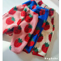 🍓 hug bebe｜草莓絨絨保暖褲 Strawberry Fleece Pants_6