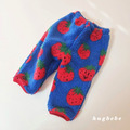 🍓 hug bebe｜草莓絨絨保暖褲 Strawberry Fleece Pants_10
